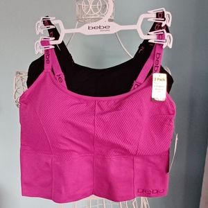 NWT Set of 2 bebe Sports Bras - Women's Size 1X